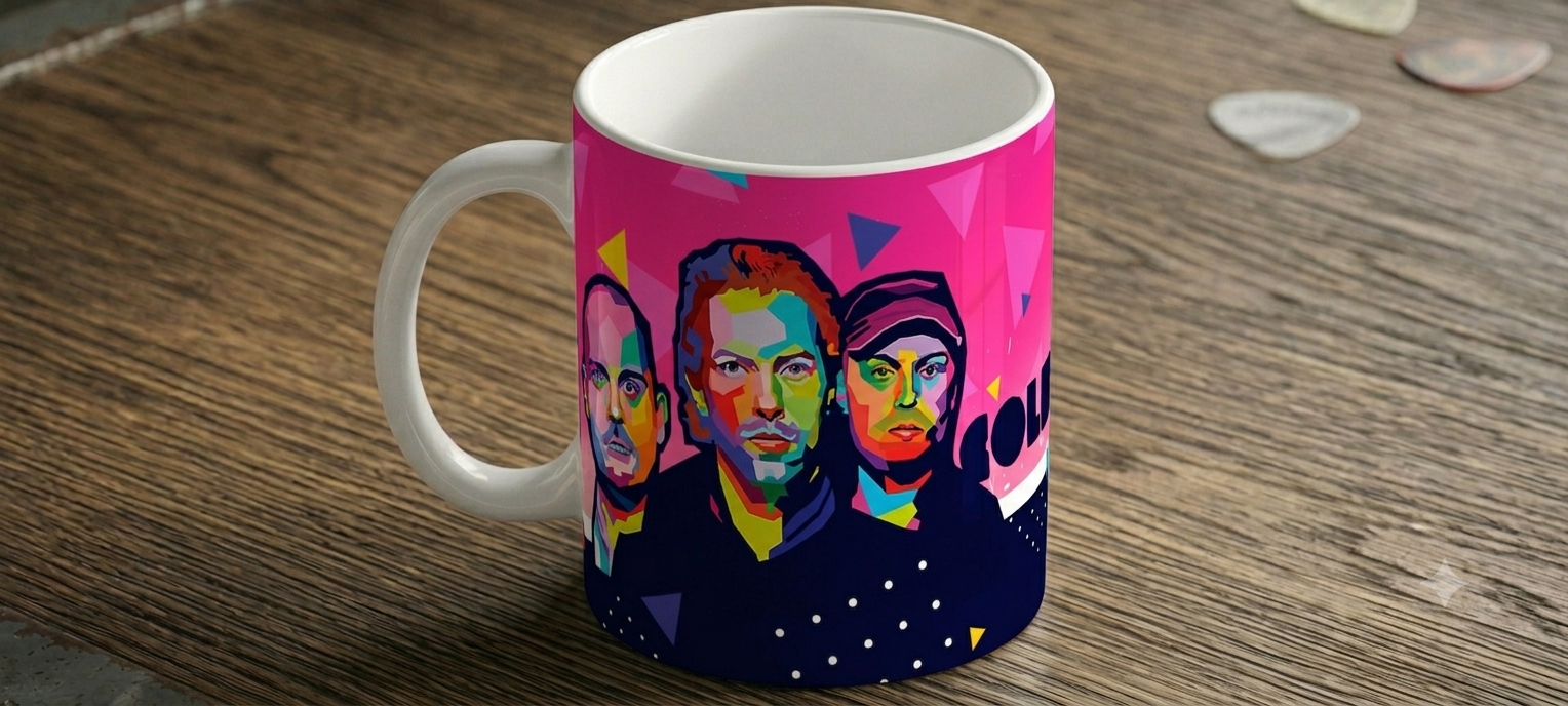 Mug de Rock – Colección Bandas Icónicas (11 oz) - Image 3