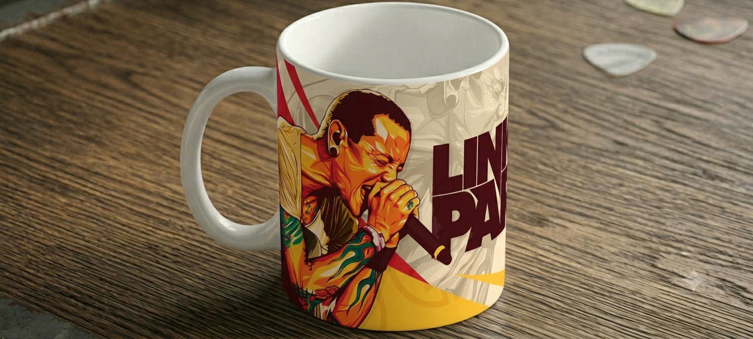 Mug de Rock – Colección Bandas Icónicas (11 oz) - Image 2