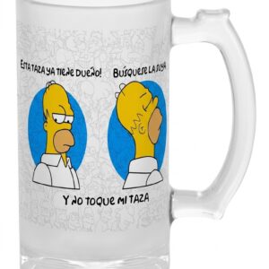 Vaso Cervecero Opalizado 16oz para Sublimar