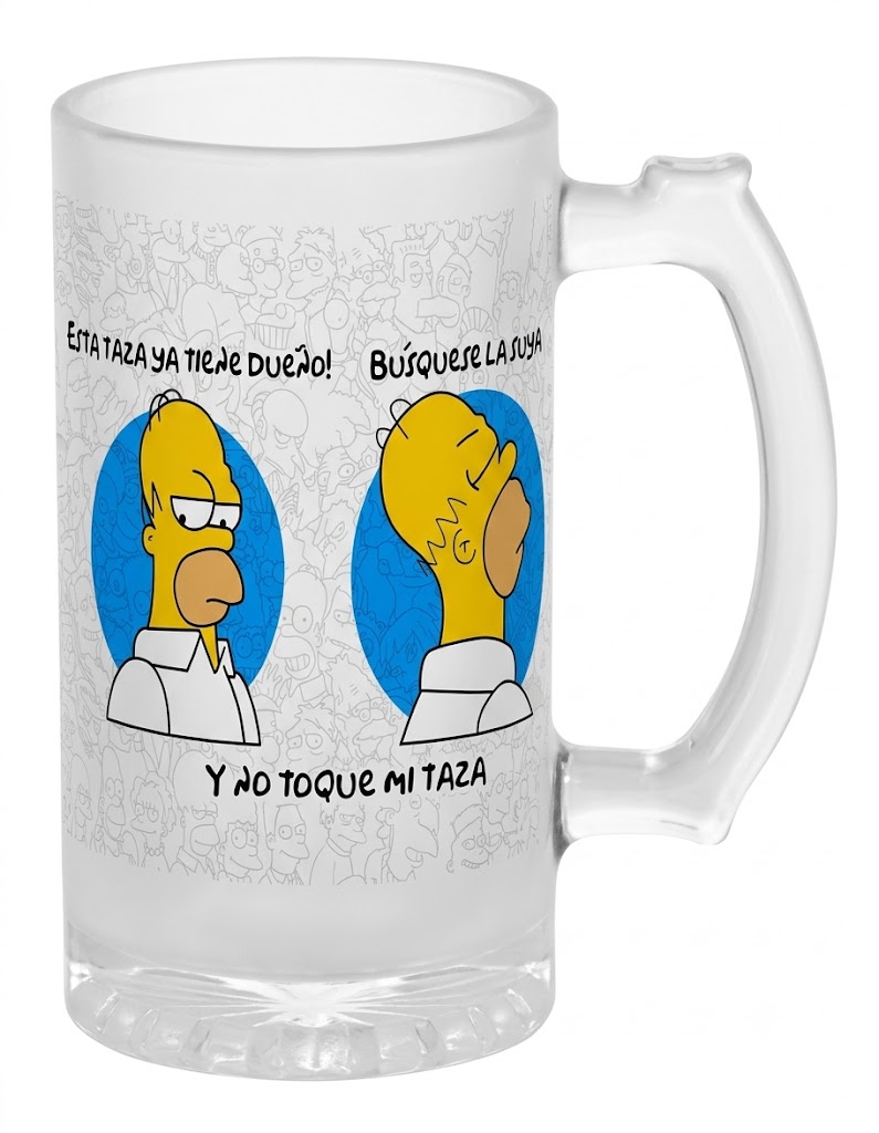 Vaso Cervecero Opalizado 16oz para Sublimar